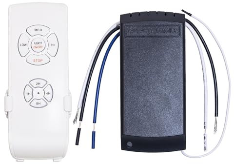Smart Ceiling Fan Remote Ventilatore da soffitto Interruttore della luce Wireless Remote Switch con funzione Timer Speed per Home Office Hotel Club Restaurant Display Hall