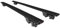 MDAK Kompatibel mit Volkswagen Touran 2 (5T) 2015-2024 Hook Model Relingträger Dachträger Auto Gepäckträger Schwarz Aluminium 2 Stangen