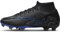 Nike Herren Superfly 9 Fussballschuh, Black Chrome Hyper Royal, 44 EU