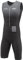 FDX Herren Radsport-Skinsuit - 3D Gepolsterter Atmungsaktiver, schnell trocknender Triathlon-Anzug - Kurzarm Einteiler Bodysuit für Fahrradtraining, Rennrad Top, Radfahrer Kleidung (Duo Black-XL)