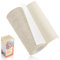 Leinenstoff Patches Selbstklebend, 10x160 cm Leinen Reparatur Patches, Leinen Flicken Selbstklebend, für Sofas, Autositze, Vorhang Kopfteile, Rucksack Beige grau