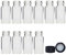 Lot de 10 flacons vides en Verre Transparent de 20 ML pour réactifs, huiles essentielles, échantillons, liquides