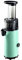JuiceInstant Extractor de zumo - Exprimidor lento silencioso de prensado en frío, funcion licuadora para frutas y verduras, extracción de nutrientes y vitaminas, espacio pequeño (Agua)