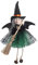 Halloween Hexe Dekoration Fenster zum Aufhängen Halloween Dekoration Hexe Figur 24 cm Halloween Ornament Baum Dekoration