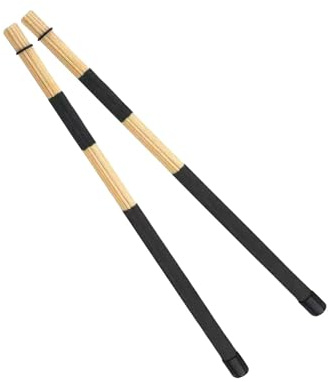 Generic Bamboo Drumsticks Dowel Drum Sticks für Jazz Akustik Performance