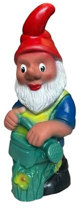 Sparfroh Gartenzwerg mit Kanne Gießkanne 27cm