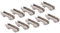 10 Stück Slotted Schiebetür Räder, 8 mm Breite Schiebetür Rollen Ersatz für Glastür, Schublade, Möbel, Dusche Rollen