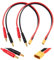 YIXISI 2 Stücke XT30 zu 4.0 Bananenstecker RC Batterie Ladekabel, XT30 Stecker auf 4.0mm Bananenstecker Adapter mit 30cm 14AWG Silikon Kabel, für RC Helikopter Quadcopter Lipo Akku