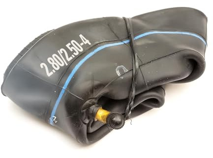 4 Inch Heavy Duty Inner Tube 2.80/2.50-4 Bent Valve Butyl Rubber Wheel Tyre Mobility Scooter 2.80-4/2.50-4