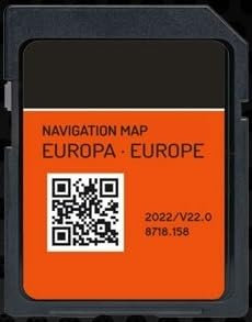 Generisch SD Karte - GPS Navigation - Europa v22 2022 - kompatibel mit Mercedes Becker Map Pilot