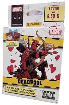 Panini Dead pool Sticker / 1x Eco Blister Pack