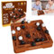 Track Logic Board Spiele, 4 Gewinnt Vier Gewinnt Spin Brettspiel Kinderspiele Logik Spiele Brettspiele, Double Spiel für die ganze Familie, Double Spiel Kinder Ab 4 (Quadratisch)