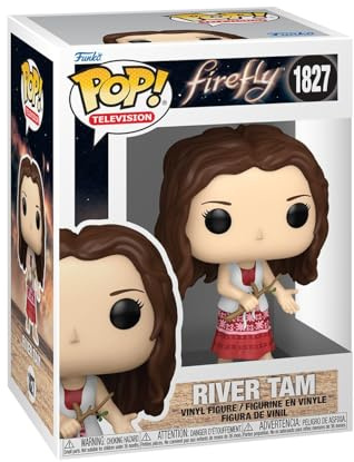 Funko POP! TV: Firefly - River Tam | Offizielles Sci-Fi Merch - Vinyl Sammelfigur als Regal Deko - Geschenkidee zum Geburtstag für Fans und Sammler