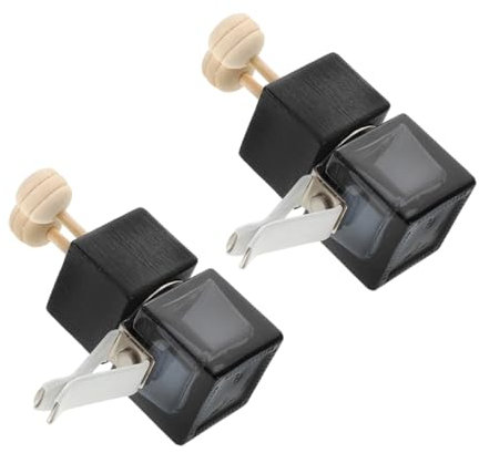 Gatuida Auto-luft-hängeflasche Diffusor Auto-ornament Parfüm Schwarze Abdeckung