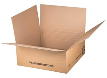 packster 4x Komplettradkarton 737 x 737 x 322 mm Braun