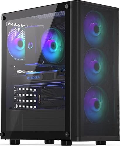 Gaming PC Ryzen 5 7500F 6X 5.0 GHz, 32 GB DDR5 RAM, 2TB M.2 SSD, NVIDIA RTX 5060 Ti 16GB, Win 11 Pro
