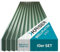 KAISER plastic® Wellplatten grün | Wellplatten Dach, Welldach Kunststoff | Dachplatten wetterfest | Überdachung | Sinus 76/18 – 90 x 200 cm | 10 Stk.