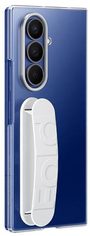 Samsung Clear Grip Case EF-QF966 für das Galaxy Z Fold7, Smartphone Cover, Handy-Hülle inklusive Fingerhalter und Displayschutzfolie, Schutz Case, stoßfest, Transparent