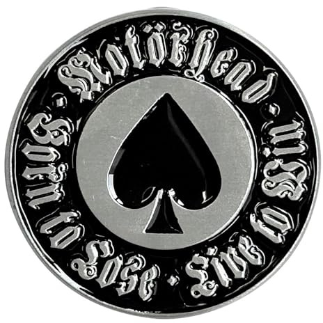 Motorhead Born To Lose Pin Badge One Size