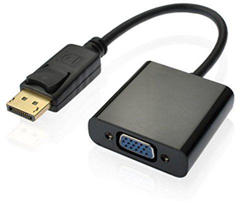 DITM® Cable Adaptateur Displayport Male vers VGA Femelle 0,20m Noir