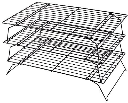 CookSpace (TM) 3 Tier Stackable Cake Biscuit Pastry Cooling Rack