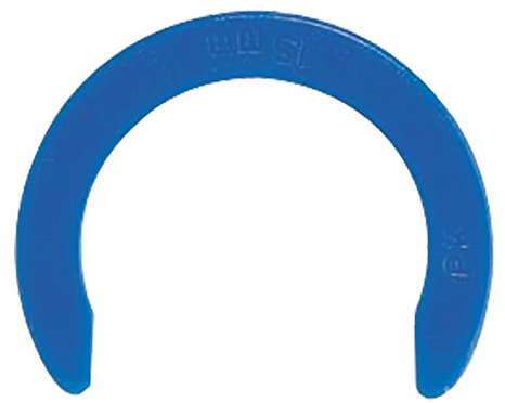 JG Speedfit CM1815B Collet Locking Clip, Blue, 15 mm, Set of 100 Pieces