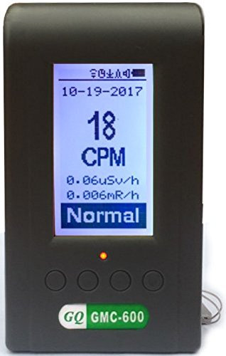GQ GMC-600 Plus Geigerzähler / Dosimeter / Strahlungsmessgerät, Alpha-, Beta-, Gamma-, Röntgenstrahlen, LND 7317
