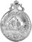 MORFONG Herren Damen Taschenuhr Analog Quarzwerk mit Kette Dampflokomotive Silber