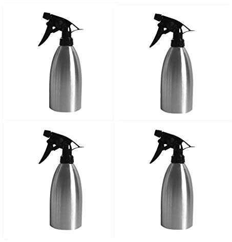 Tubayia 4pcs 500ml Stainless steel Water Spray Bottle Plant Flower Water Sprayer