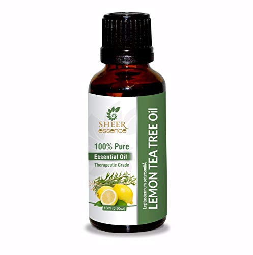 Lemon Tea Tree Oil (Leptospermum Petersoniiâ) Essential Oil 100% Pure Natural Undiluted Uncut Therapeutic Grade Oil 0.33 FL.OZ