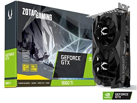 ZOTAC GAMING GeForce GTX 1660 Ti 6GB GDDR6