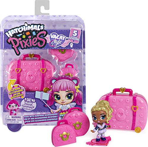 Hatchimals Pixies Vacay Style Sammelpuppe (Sortiert, 5 Verschiedene Charaktere)