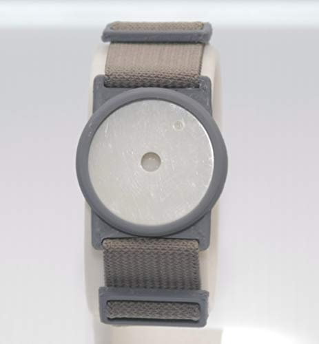 CGM Clips UK - Sensor Armband Holder/Protector Compatible with Freestyle Libre 1/2 (Grey)