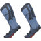 GAWILO 2 Paar Herren THERMOLITE® Skisocken – Snowboardsocken – Funktionssocken mit Spezialpolsterung (47-50, marine)