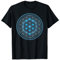 Géométrie sacrée Fleur de Vie avec Arbre Kabbale T-Shirt