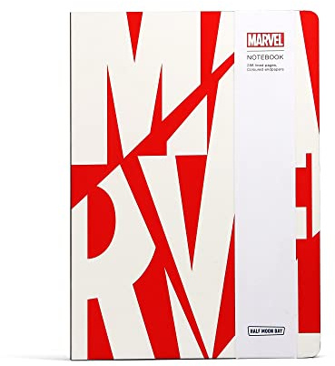 Half Moon Bay Marvel A5 Notizbuch - Marvel Logo