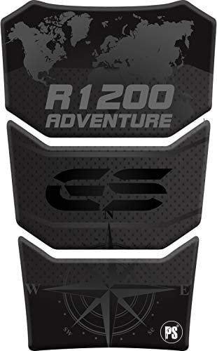 Tankschutz, geharzt, selbstklebend, 3D-Effekt, kompatibel mit Motorrad BMW R1200GS R 1200 R-1200-GS BMW-R1200GS GS Adventure ADV GS-Adv v7