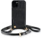 ELAMENTE Echtleder Handyhülle mit Handykette zum Umhängen für iPhone 13 mit Kartenfach