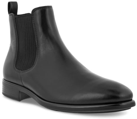 Ecco Herren CITYTRAY Chelsea Boot, Black, 44 EU