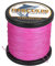 HERCULES Geflochtene Angelschnur 12 Stränge, 100-2000m 109-2196 Yards Geflochtene Fisch Linien, 10lb - 420lb Test-PE-Schnüre für Salzwasser-Süßwasser - Rosa, 10lbs, 100m