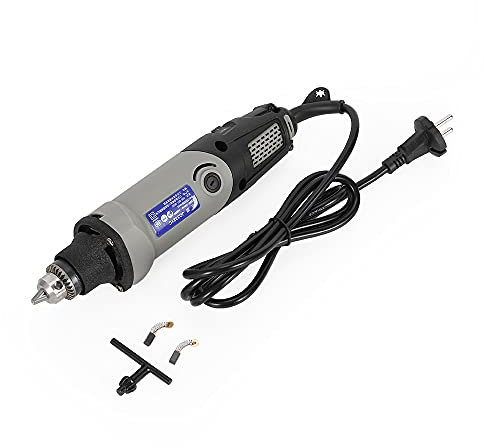 400W Mini Elektro Stabschleifer Handheld, Elektrische Schleifmaschine Multi Die Grinder Bohrmaschine 6 Positionen Variabler Geschwindigkeit Elektrisches Drehwerkzeug