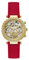 GUESS Femmes Analogique-Numérique Quartz Montre avec Bracelet en Silicone