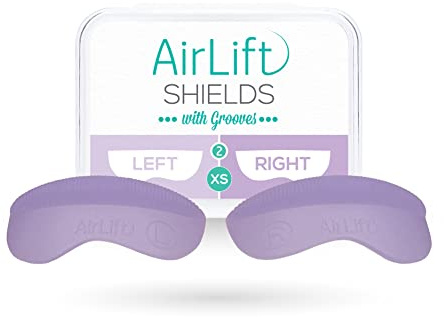 AirLift Original Silicone Lash Lift Shields Size XS2 Extra Small Reusable with Grooves