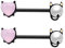 Jewseen 14G Brustwarzenpiercing Perlen Brustwarzen Herz Brustwarzen Piercing 316L Chirurgenstahl Brustwarzenpiercing Barbells für Frauen 2 Stück Perlmutt Brustwarzenring