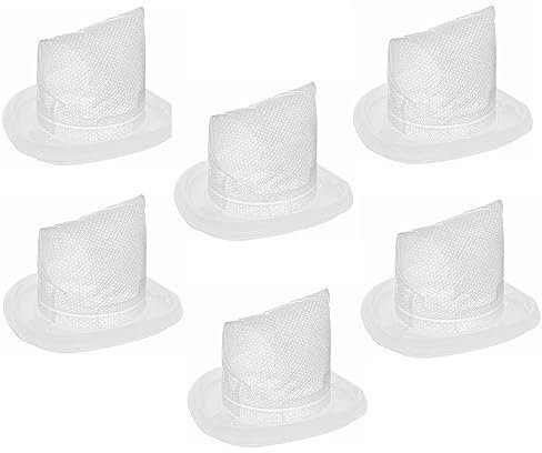 Gekrpro 6 Pack HNVCF10 Vacuum Filter Compatible with Black+Decker Dustbuster Handheld Vacuum, HNVC215B10,HNVC220BCZ01,HNVC215BW52, HNV215B12, HNVC115J06, HNVC115B22
