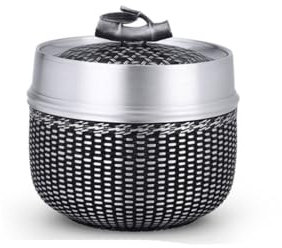 Pots de Bonbons Boîtes de thé en étain pur, boîtes de stockage scellées, tasses à thé domestiques, accessoires de cérémonie du thé, boîtes de stockage de thé noir et de thé vert Stockage du Café Moulu