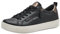 Tamaris COMFORT Damen Sneaker flach mit Reißverschluss Freizeit, Schwarz (Black), 43 EU
