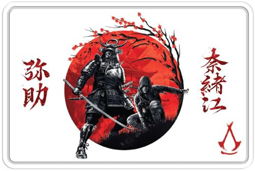 Assassins Creed Shadows Metallschild Blossoms