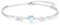 Odinstone Armband Damen 925 Sterling Silber Regenbogen Mondstein Armkette Engelsflügel Schmuck Justierbares Kettenarmband Frauen Geschenk