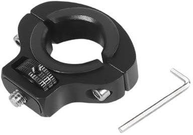 Weiara 1/4 Anti-Reibung Fahrrad-Clip 22-32mm Rohrdurchmesser Radfahren Fotografie Fahrrad-Clip für gopro13